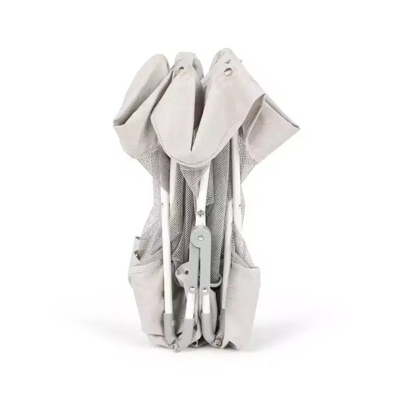Centre d'activités portable pour bébé : cadre métallique, capacité de 6,8 kg, pliable pour le transport et le rangement