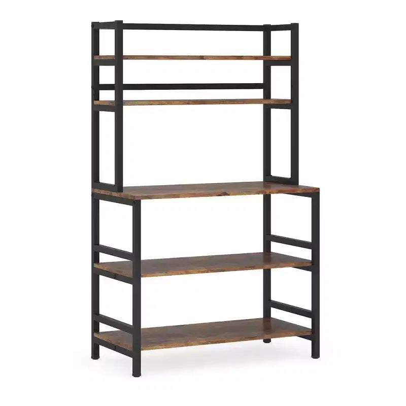 Meuble de rangement à 5 niveaux avec plateau de 80 x 40 cm
