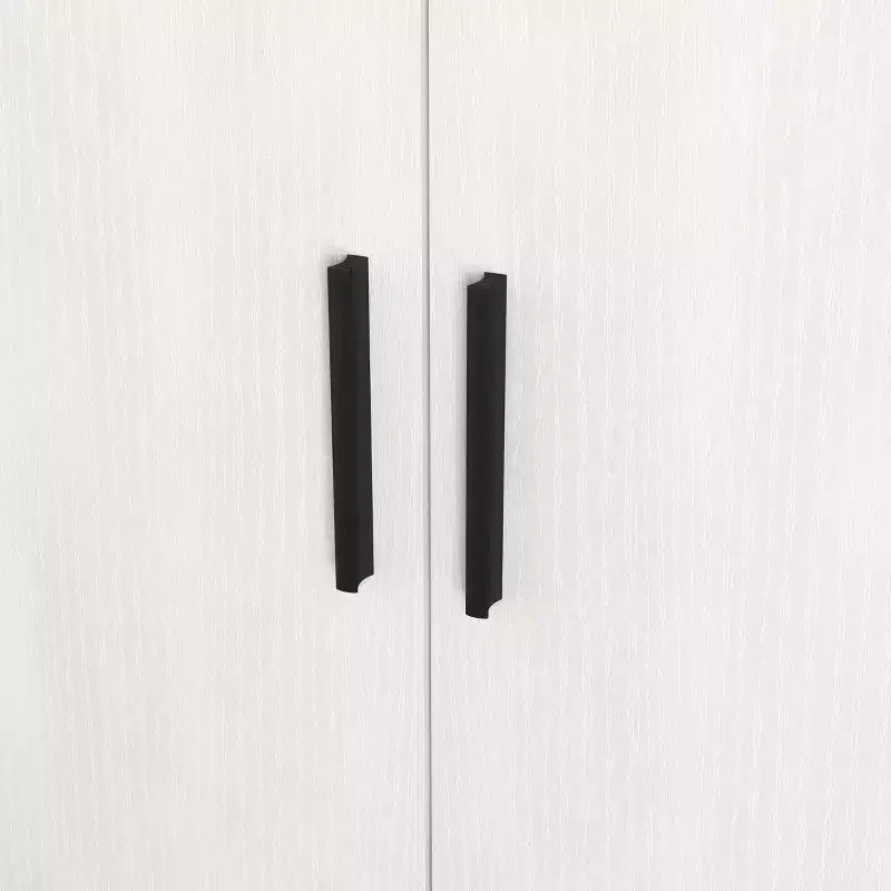 Meuble à chaussures, étagère à 4 niveaux avec 1 tiroir, rangement en bois autoportant avec 2 portes et étagères réglables pour entrée/couloir