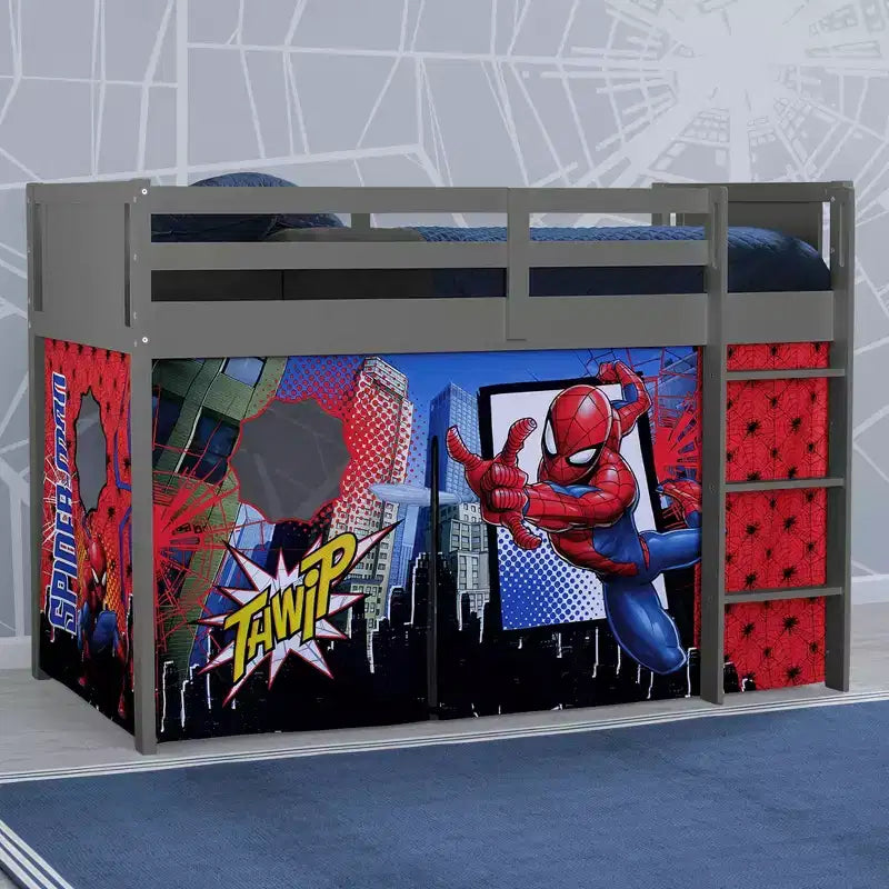 Tente de lit Spider-Man pour lit mezzanine