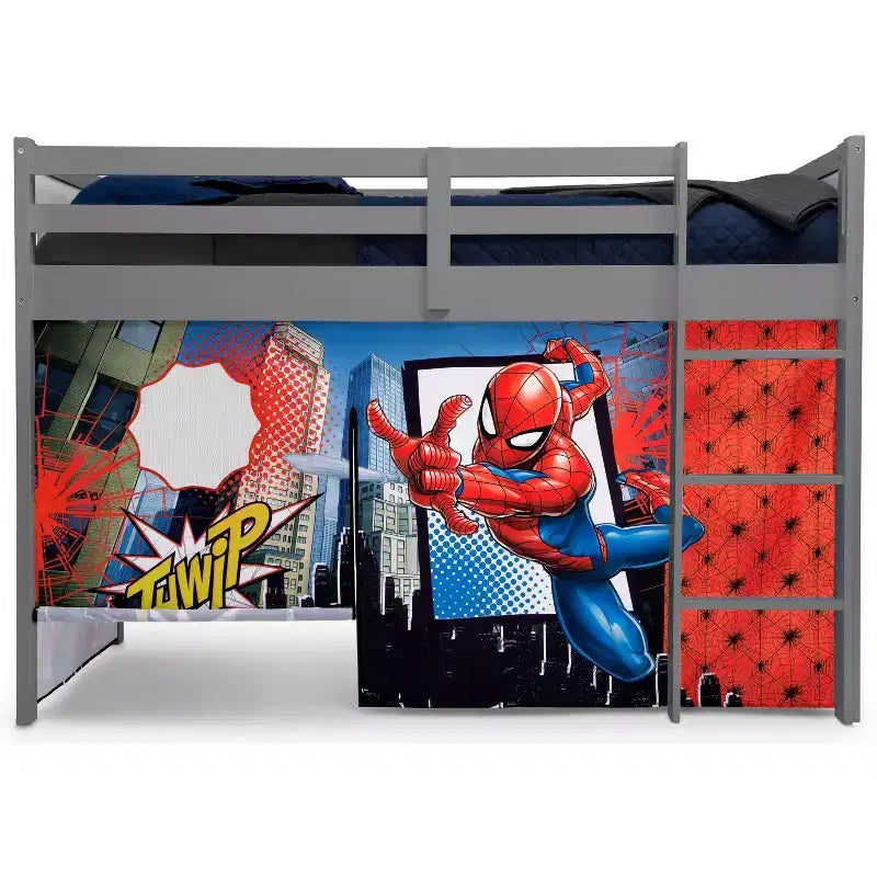 Tente de lit Spider-Man pour lit mezzanine