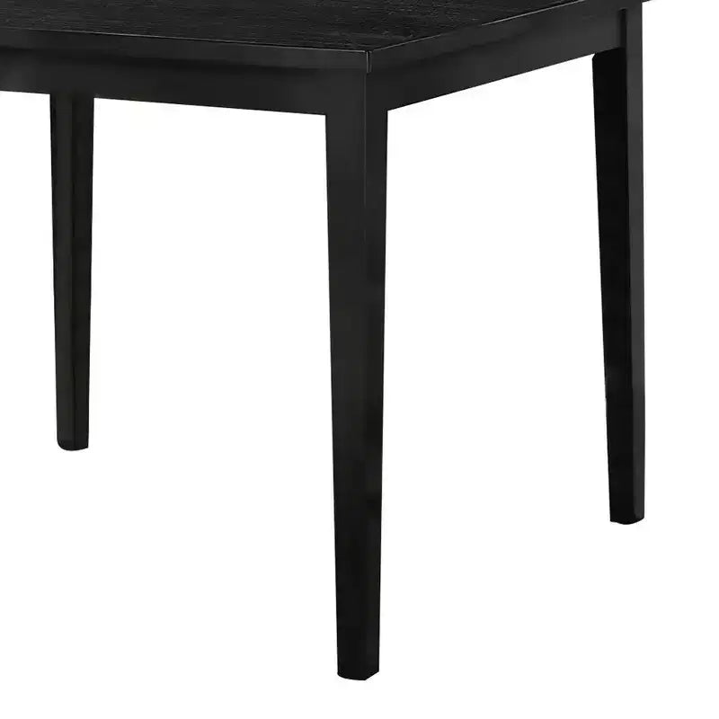 Table hauteur comptoir, plateau rectangulaire 48 po, brun noyer foncé