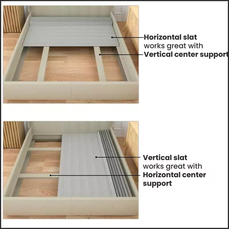 Planche/lattes de soutien de matelas vertical en bois robuste de 1,9 cm d'épaisseur avec housse, lits jumeaux/doubles/Queen/King