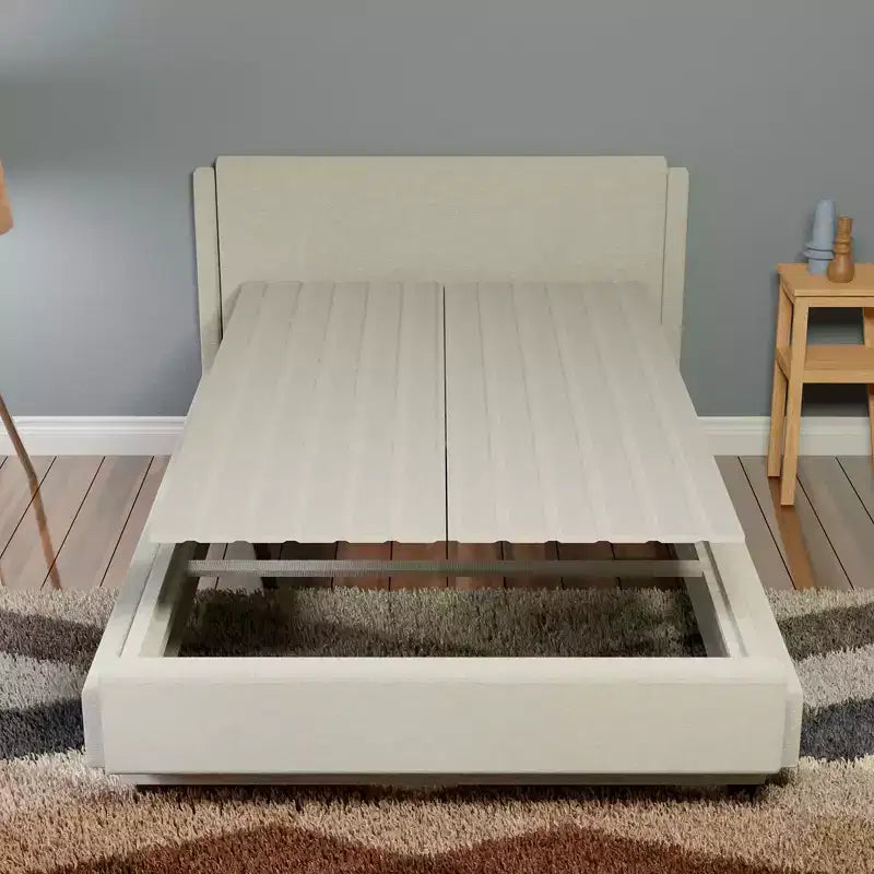 Planche/lattes de soutien de matelas vertical en bois robuste de 1,9 cm d'épaisseur avec housse, lits jumeaux/doubles/Queen/King